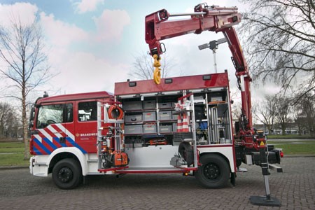 Brandweer regio Zuid-Holland Zuid beschikt over nieuwe voertuigen voor hulpverleningen