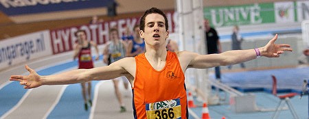 Ralf Nieuwenhuizen Nederlands kampioen 800m A-junioren