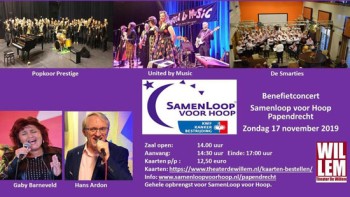 Benefietconcert 'Samenloop voor Hoop'