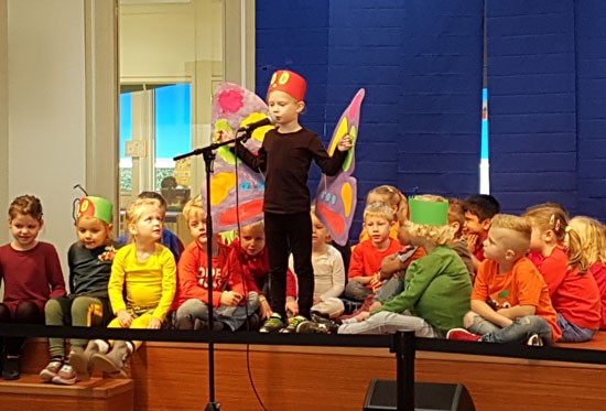 Succesvolle opvoering Groep 1/2A Kindcentrum Prins Constantijn