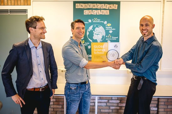 CSG De Lage Waard gecertificeerd als GLOBE Science School