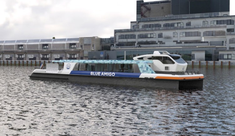 Waterbus krijgt vanaf 2022 nieuwe naam: "Blue Amigo"